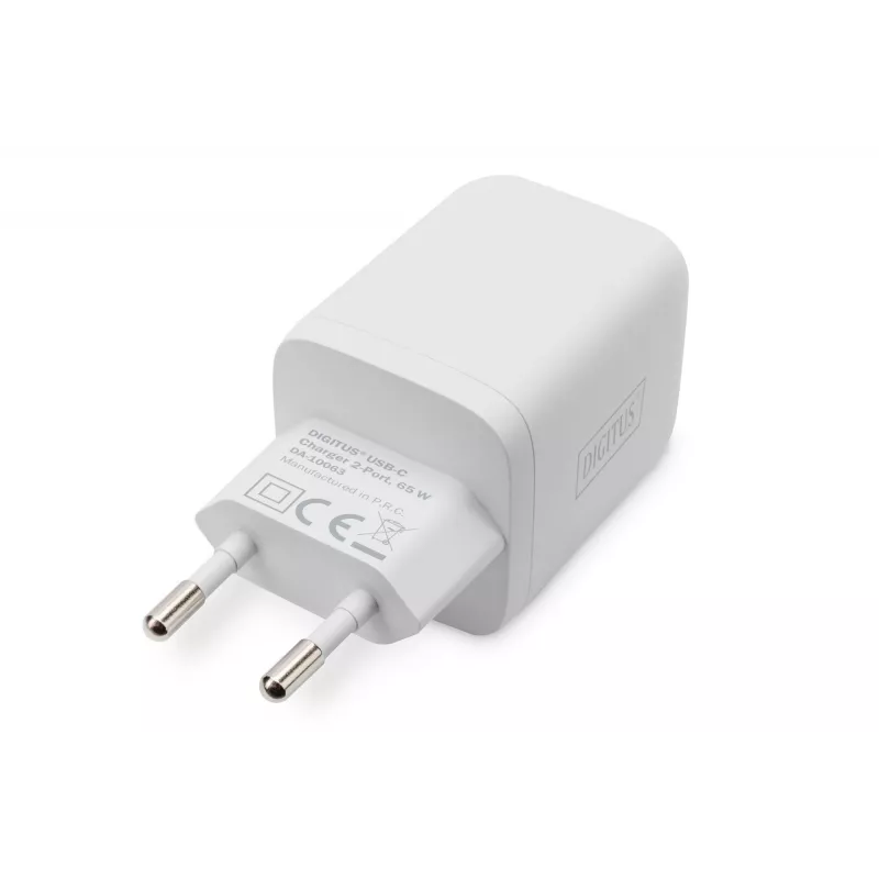 Digitus USB-C Charger. 2-port. 65W GaN