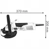 Bosch GBR 15 CAG 9300 RPM Juoda, Blue 1500 W