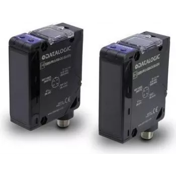 Fotoelektrinis jutiklis Datalogic S300-PR-1-C01-RX, juodas plastikinis korpusas, 24–240 V kintamoji srovė, 0,025 kHz, 3 A, 25×70×100 mm