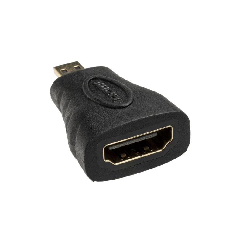Akasa AK-CBHD22-BK vaizdo kabelis-adapteris HDMI Type A (standartinis) HDMI Type D (Microphone) juodas (AK-CBHD22-BK)