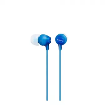 Sony MDR-EX15LP, Laidinis, 8 - 22000 Hz, Muzika, 3 g, Ausinės, Mėlynos