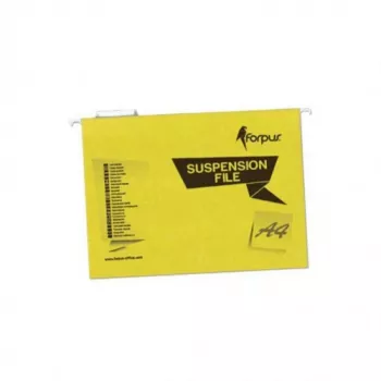 Pakabinamas aplankas Forpus FO22703 A4 kartoninis geltonas