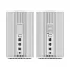 2 x maršrutizatorius „Mesh“ greitas aukštos kokybės namų tinklas „WiFi-6 AX3000“ dviejų juostų „Cudy P4 5G S“