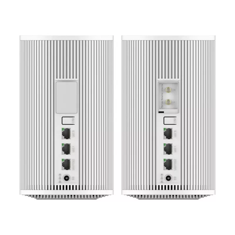 2 x maršrutizatorius „Mesh“ greitas aukštos kokybės namų tinklas „WiFi-6 AX3000“ dviejų juostų „Cudy P4 5G S“
