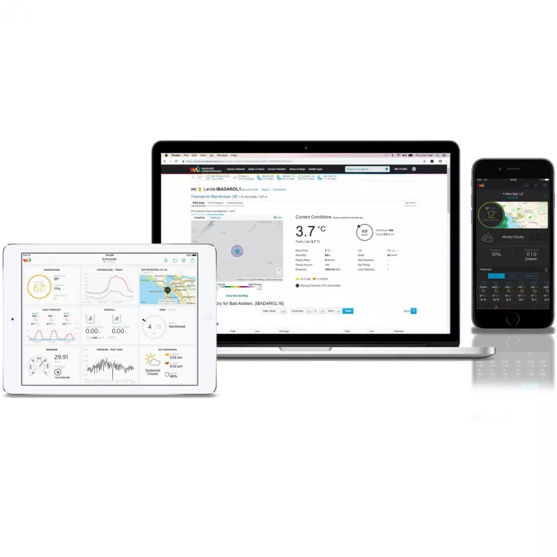 Bresser Optics 7002580 digital weather station Juoda AC Wi-Fi