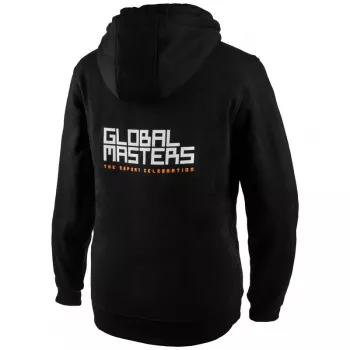 Global Masters Hoodie GM Logo - Juoda (M)