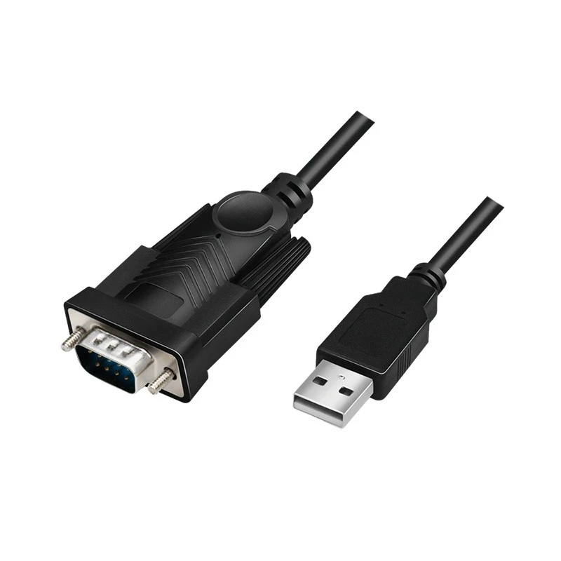 LogiLink AU0048A serijinis laidas juodas 1,5 m USB A DB-9