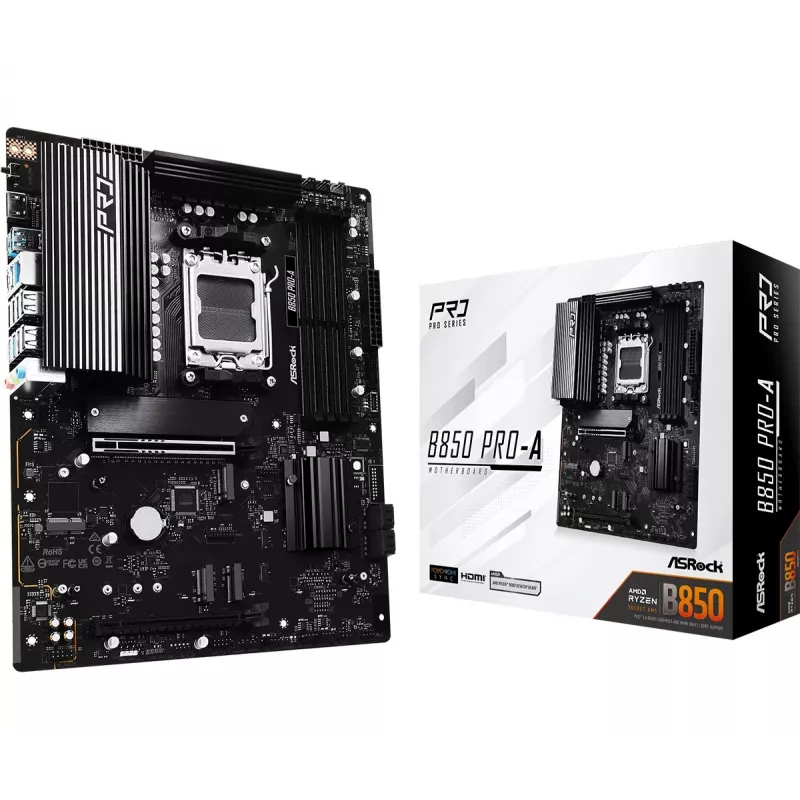 ASRock B850 Pro-A AM5 ATX pagrindinė plokštė