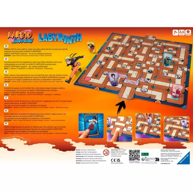 Naruto Shippuden Labyrinth, stalo žaidimas