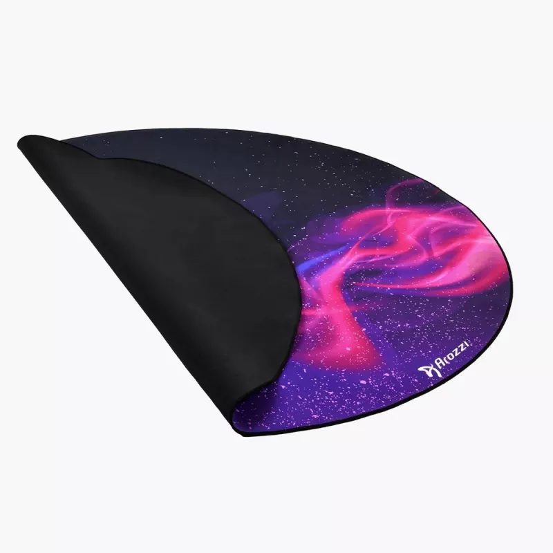 Grindų apsauginis kilimėlis Arozzi Zona Round Floor Pad — Purple Galaxy (apvalus apsauginis kilimėlis kėdėms ir baldams)