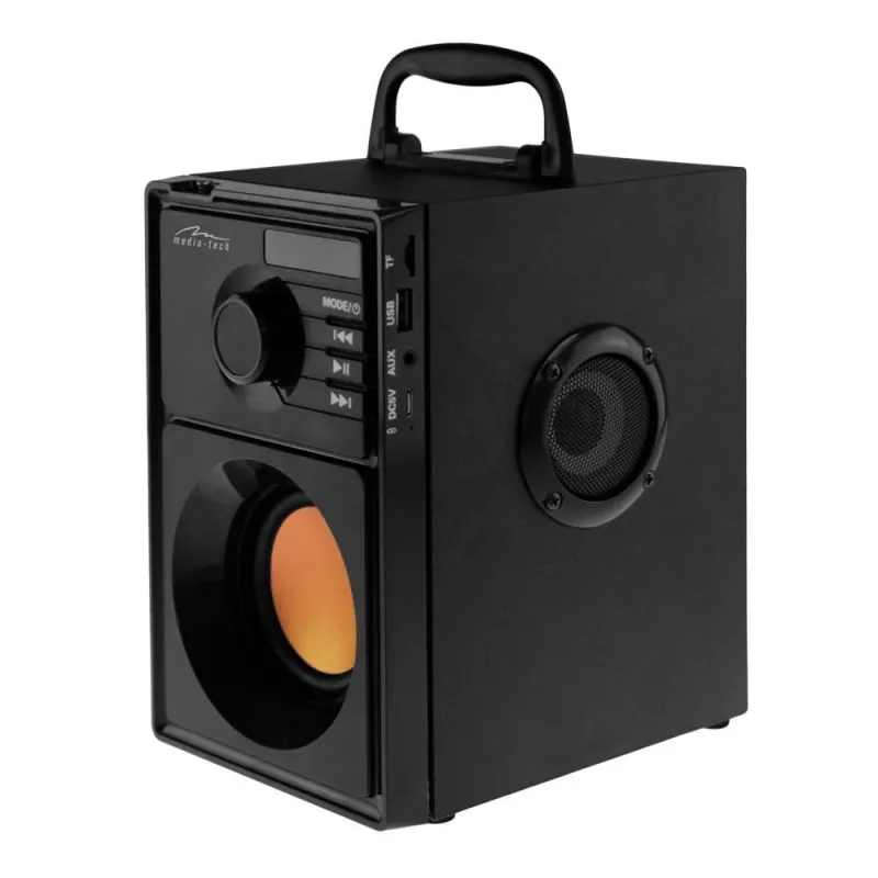 Media-Tech BOOMBOX BT 15 W Stereo nešiojamas garsiakalbis juodas