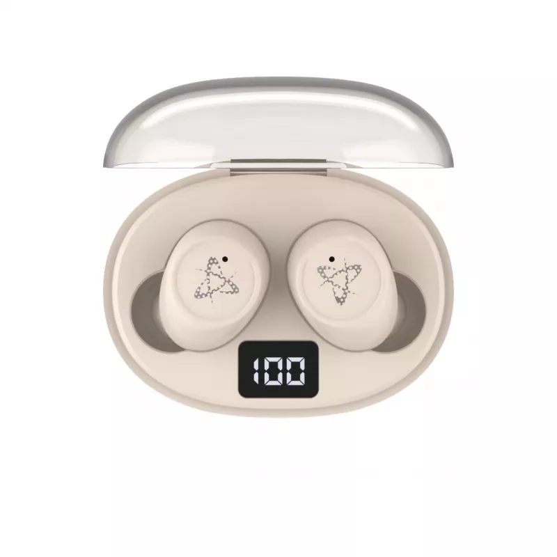 Ausinės SBOX EB-TWS115 Smėlinės