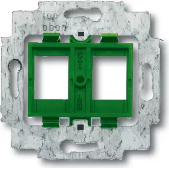 BUSCH JAEGER 1753-0-8048 - 2 x RJ-45 - Žalias - Metalas - Plastikas
