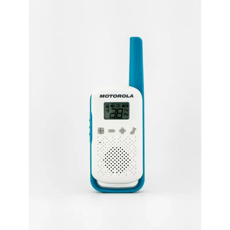 Motorola Talkabout T42 - racija, 2 vnt. rinkinys (oranžinė-mėlyna)