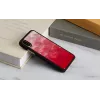 Išmaniojo telefono dėklas iKins, skirtas iPhone XS / XS S – Pink Lake ir juoda, apsauginis dangtelis
