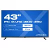 109,2 cm/43 (3840x2160) JAPANNEXT JN-IPS430UHD60F 16:9 IPS 60Hz HDMI USB WLAN garsiakalbis juodas