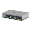 NETGEAR MS108TUP Nevaldomas L2 2.5G Ethernet (100/1000/2500) Power over Ethernet (PoE) Pilka