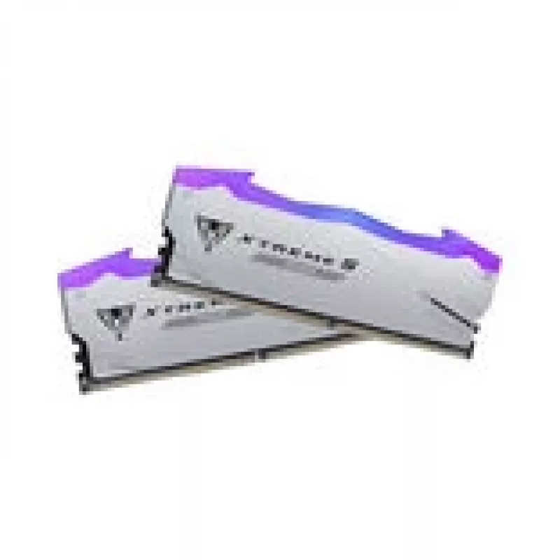 Patriot Viper Gaming RGB XTREME 5 DDR5-8000 RAM, CL 38, Intel XMP 3.0 – 48 GB dviejų modulių rinkinys, sidabrinis
