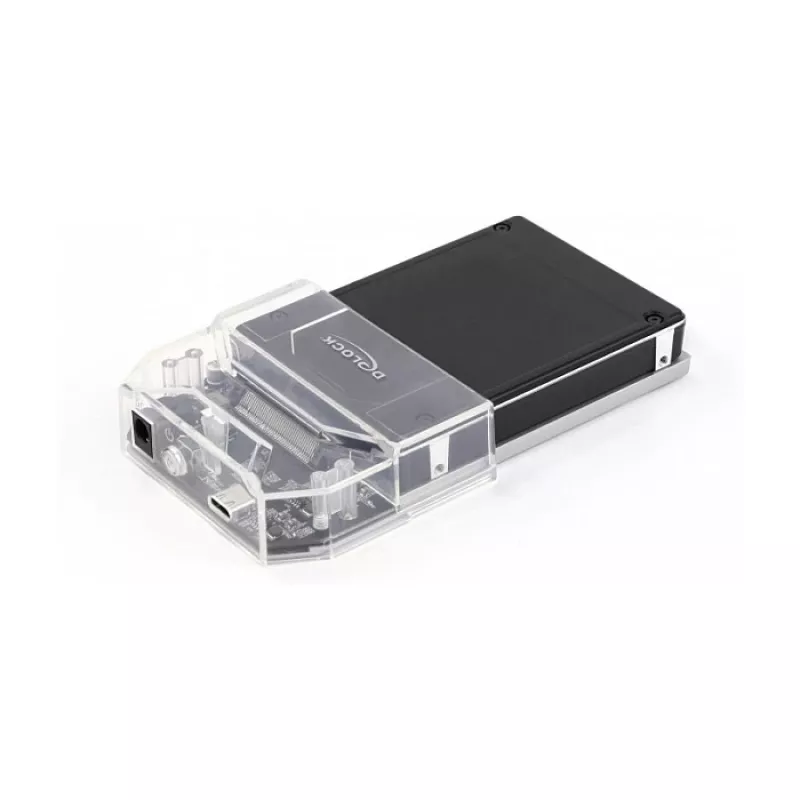 DeLOCK USB-C prijungimo stotelė 1 x U.2 SSD, juoda