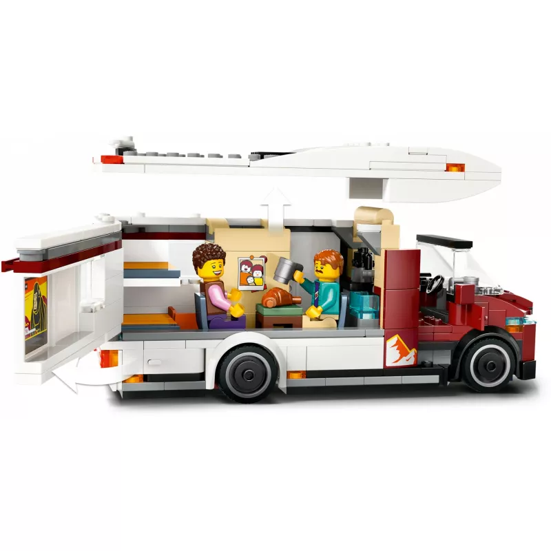 Konstruktorius LEGO City Adventure Camper 60454, 385 detalių, aukštis 80 mm, nuo 6 metų