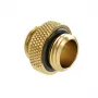 Barrow adapter tiesus G1/4 colio išorinis prie G1/4 colio išorinis, 5 mm jungtis, auksinis (TB2D-MINI01 go)