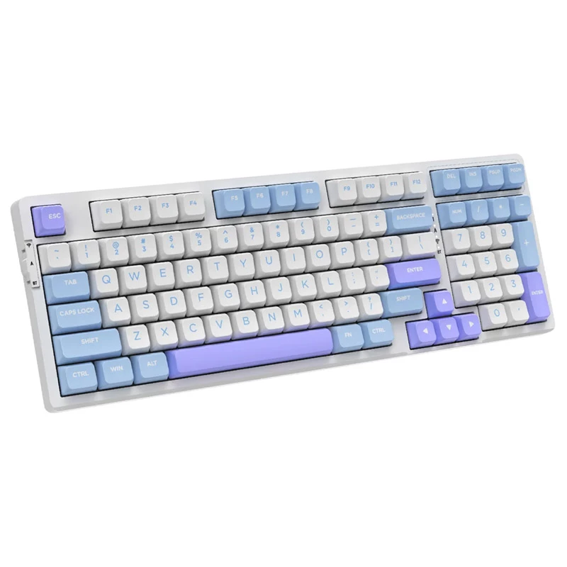 VGN V98 Pro žaidimų klaviatūra, Blueberry Ice Cream - Sea Salt (US)