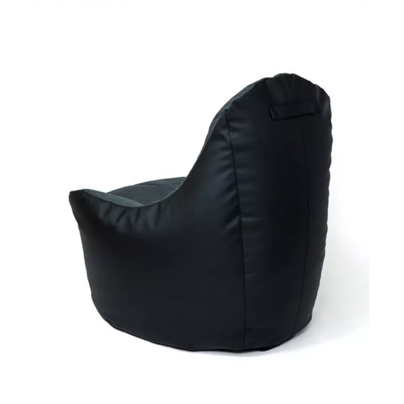 Sako Boss Juoda-graphite bag pouffe XXL 140 x 90 cm