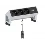 Socket outlet 3 x Type F Bachmann Desk2
