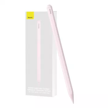 Stylus Baseus Smooth Writing SXBC060104 — belaidis įkrovimas, rožinis
