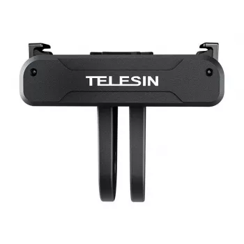 Magnetinis dviejų spaustukų adapteris Telesin OA-TPM-T04, skirtas DJI Action 4/3 kamerai