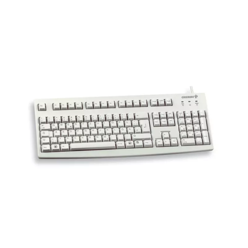 CHERRY G83-6104 klaviatūra universali USB QWERTY US English pilka
