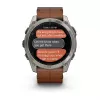 Garmin Fenix 8 3,56 cm (1.4) AMOLED 51 mm Skaitmeninis 454 x 454 pikselių Jutiklinis ekranas Titaninis Wi-Fi GPS (palydovinis)