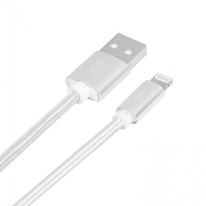 USB-A į Lightning duomenų kabelis TB Print AKTBXKUAMFIW15S 1,5 m sidabrinis