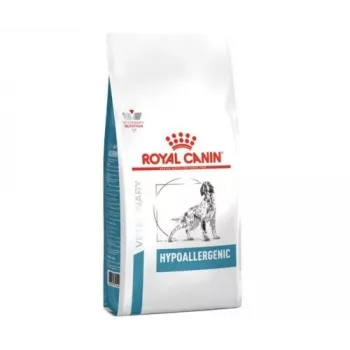 Sausas šunų maistas Royal Canin Hypoallergenic 7 kg — paukštiena, suaugę šunys, be glitimo, 21 % baltymų, 19 % riebalų