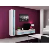 Cama lentynų blokas VIGO NEW 180/40/30 baltas/baltas blizgesys