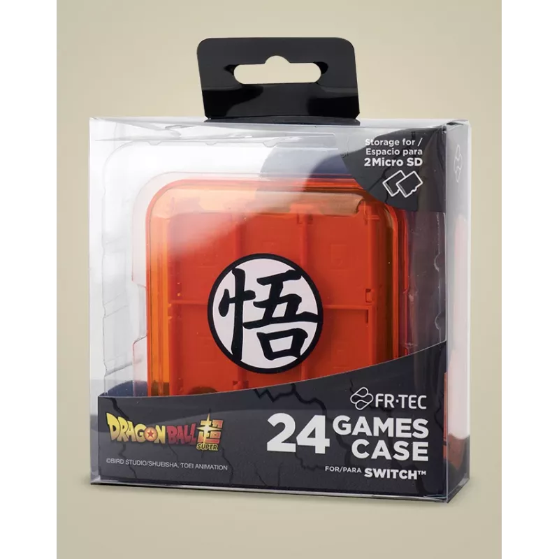 Kasečių dėklas FR-TEC Dragon Ball Super Nintendo Switch oranžinis