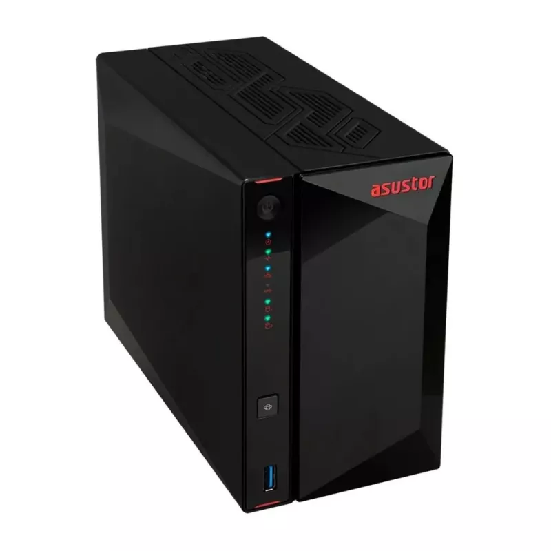 Asustor AS5402T NAS/saugojimo serveris Intel® Celeron® N5105 4 GB DDR4 0 TB ADM juodas