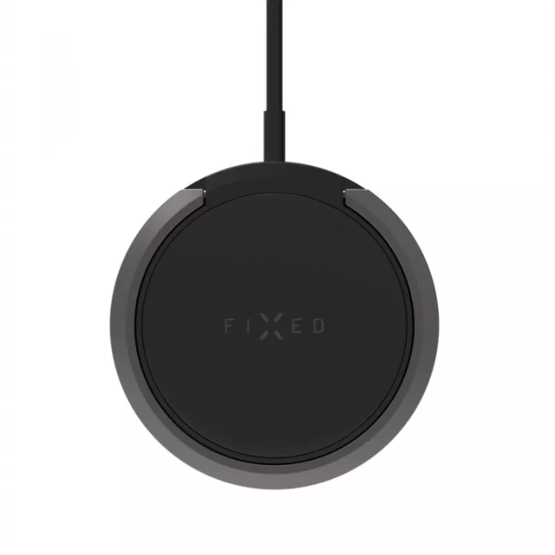 Belaidis įkroviklis FIXED MagPad FIXMPAD2-BK 15 W magnetinis Qi padėklas, juodas