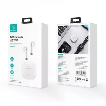 Bluetooth Headphones Usams TW S 5.0 IA Series White