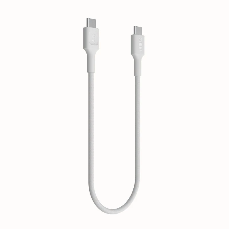Laidas USB-C-USB-C PowerStream 100W pynė 1,2m balta