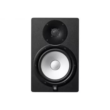 2 krypčių studijos monitorinė kolonėlė YAMAHA HS8, 120 W RMS, 8 colių žemų dažnių garsiakalbis, 1 colio aukštų dažnių garsiakalbis, 38–30000 Hz, XLR įvestis, juoda