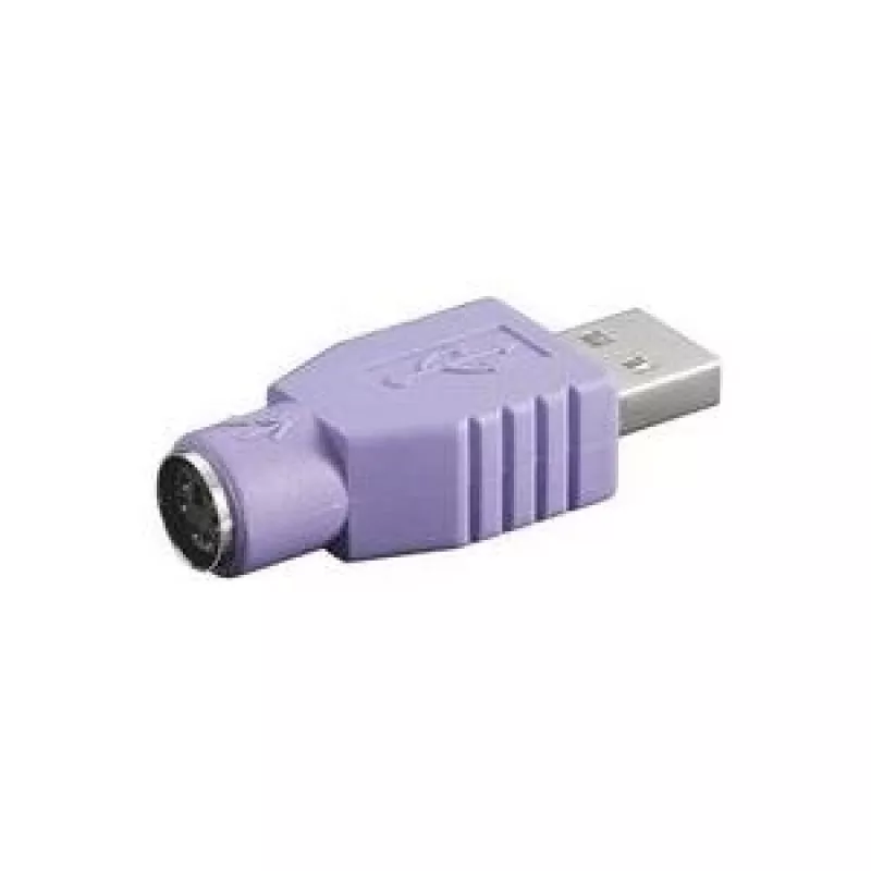 Microconnect USBA-M/PS2-F USB A PS2 Violet Cable Interface Adapter (USB ADAP A-M/PS2-F)