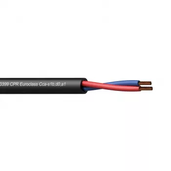 Garso kabelis PROCAB CLS215-CCA/1 100 m Juodas Varis AWG 16