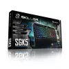 Sharkoon Skiller SGK5 klaviatūra Gaming USB QWERTZ vokiška juoda