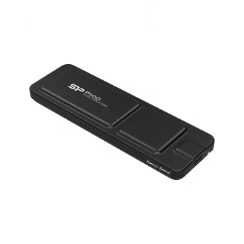 Išorinis SSD Silicon Power PX10 512 GB USB Type-C 3.2 Gen 2, 1050 MB/s, aliuminis, juodas