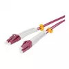 Synergy 21 LWL-2-Faser-Patchk. 20mtr.LC-LC 50/125um OM4 AD 2mm flexible Knickschutztülle - Multimode-Faser - 20 m