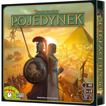 Stalo žaidimas 7 WONDERS OF THE WORLD - DUEL (LENKIŠKA VERSIJA)