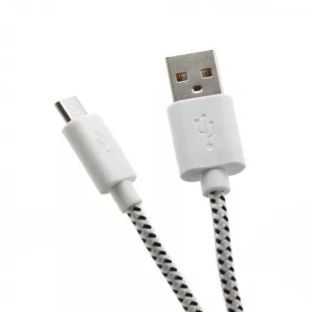 Sbox USB-1031W USB->Micro USB 1M baltas