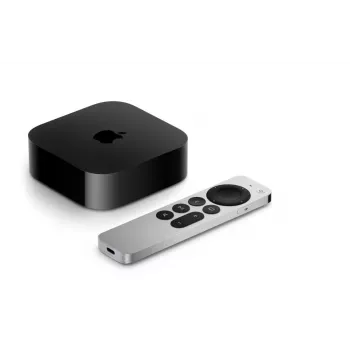 Apple TV 4K Juoda Sidabrinė 4K Ultra HD 64 GB Wi-Fi A15