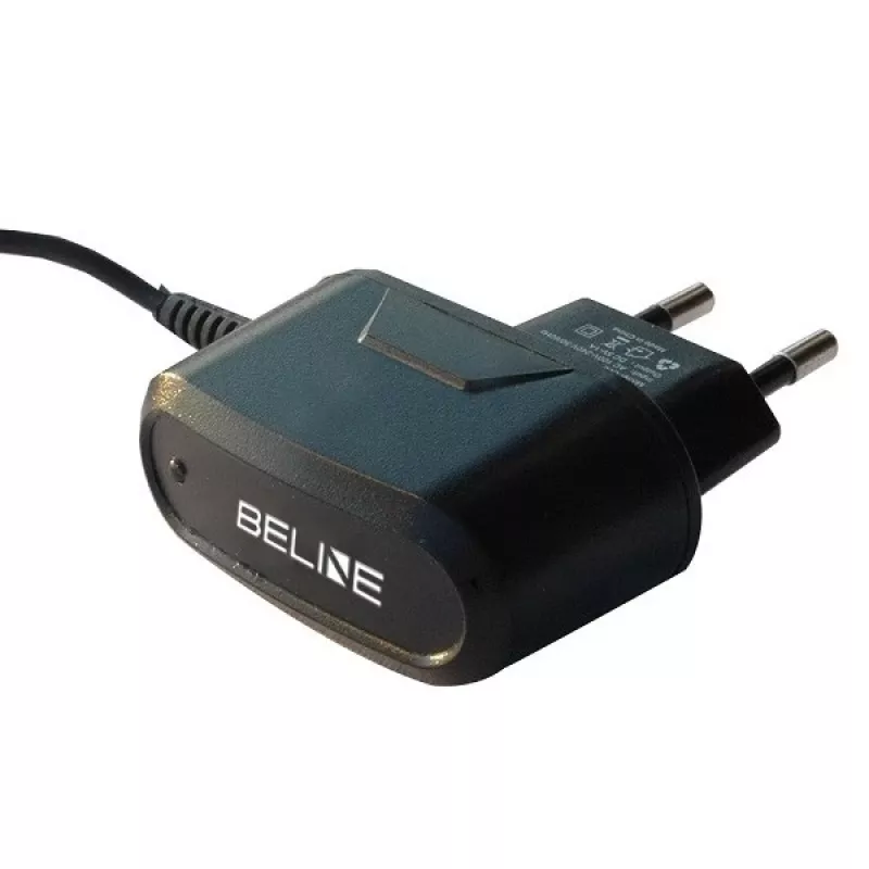 Kelioninis prietaiso įkroviklis Beline Beli0013 microUSB 1A juodas — kompaktiškas 1A USB sieninis adapteris